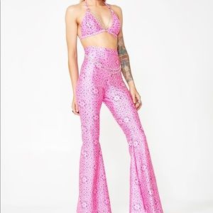 Soulan Zee PRETTY IN PAISLEY BRALETTE & Flares